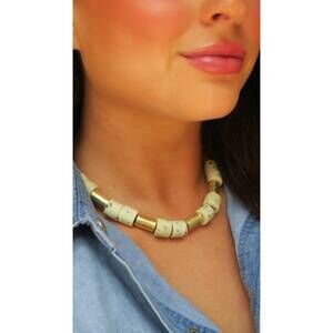 NEW ACCESSORY CONCIERGE women's ramos necklace in ivory